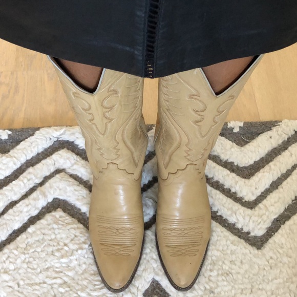 Justin Leather western boots size 6 - Picture 3 of 11